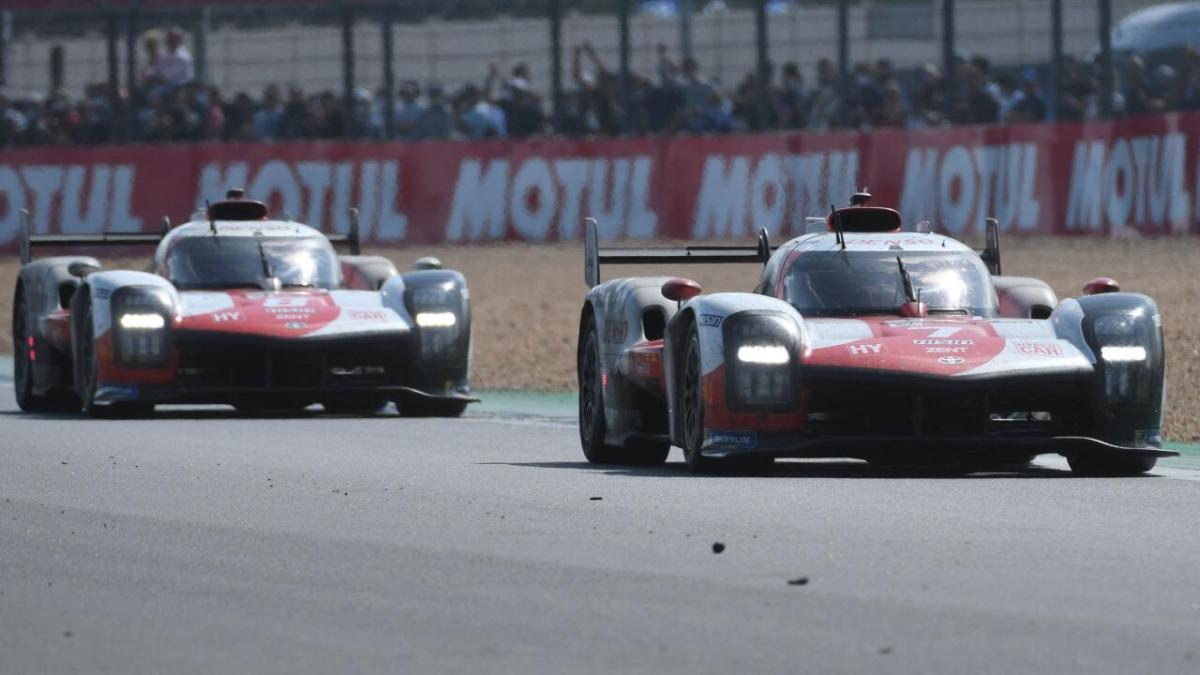 The Le Mans 24-hour race